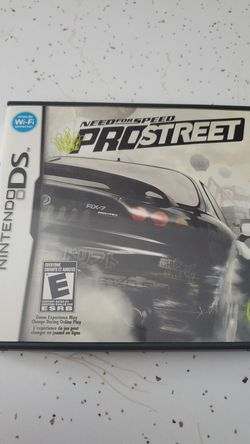 Nintendo DS " Need for speed" game