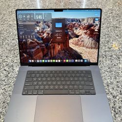 2023 (Late November) 16” MacBook Pro M3 Pro (Space Black) 36gb Memory-18core-512 GB 