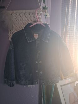 Lil girl jean jacket 18 months