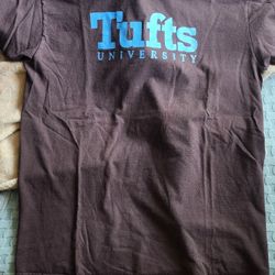 Brown Tufts University  Shirt Large