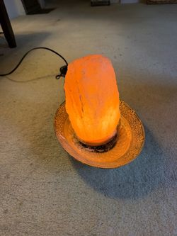 Salt Rock Lamp