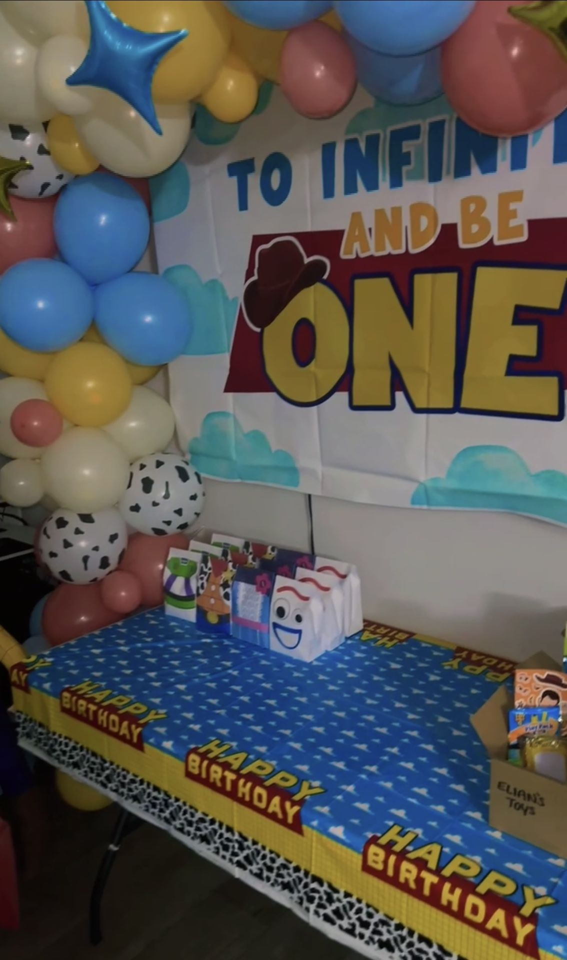 Toy Story 1st Birthday Party Supplies *read description*