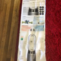 Dyson Pure Hot+Cool Link HEPA Air purifier Fan and Heater - HP04 - Grey / Silver.   In used - good condition . Working perfect   Has original dyson 2 