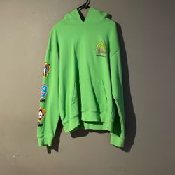 Chrome Heart hoodie.