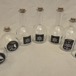 Apocrathy Halloween Jars- Set Of 7