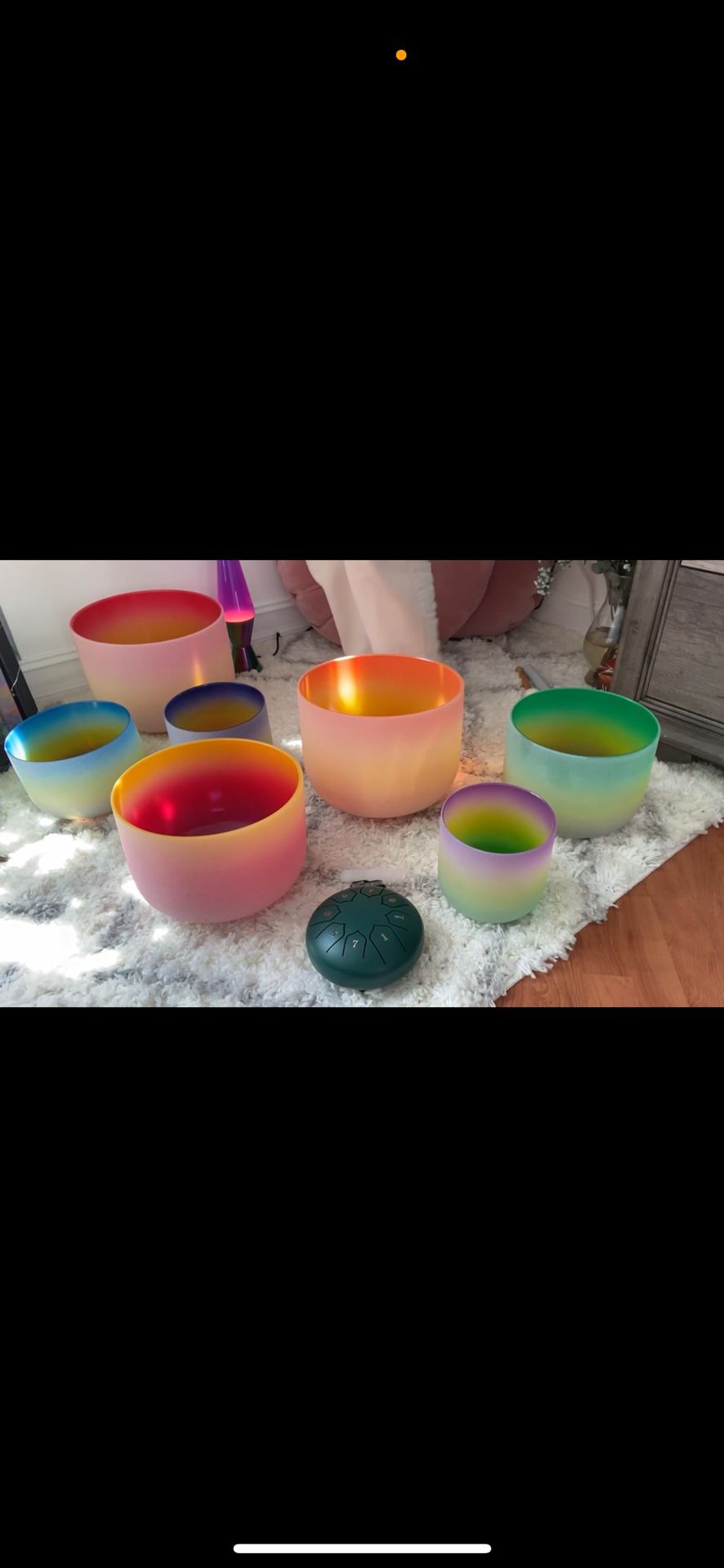Crystals Bowls / Sound Healing / Meditation / Rainbowl 