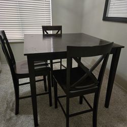 Pub Table And 4 Stools