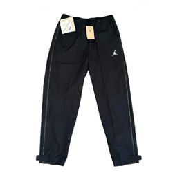 Jordan Flight Heritage GORE-TEX Woven Zip Men's Pants Black FQ5096-045 Sz M NWT