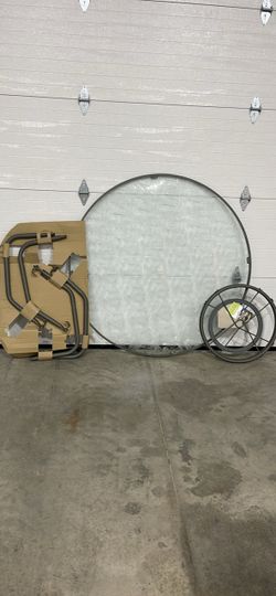 New !! Outdoor Glass Table