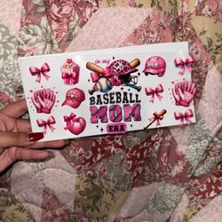 Baseball mom sticker only