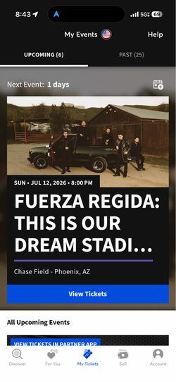 Fuerza Regida Tickets