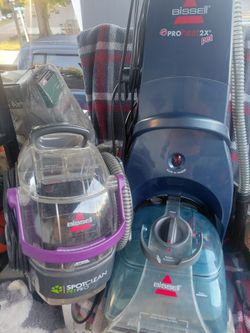 Bissell carpet cleaner set