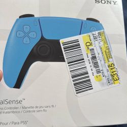 Blue PS5 DualSense Controller 