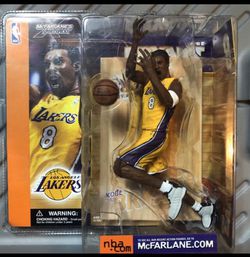 McFarlane Toys NBA Basketball Series 1 Kobe Bryant Lakers Action Figure MIB New