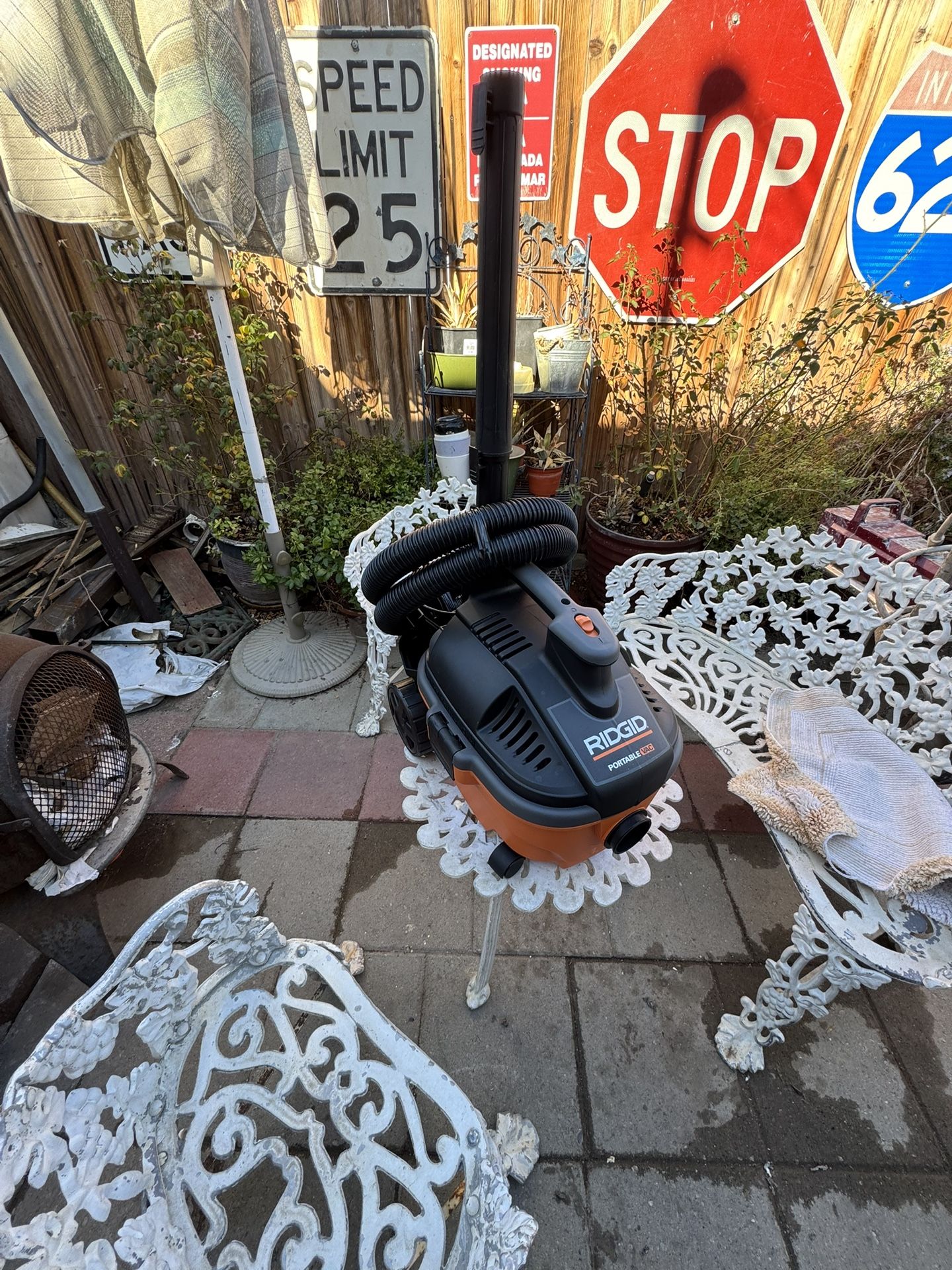 Ridgid 4 Gallon Vacuum 5.0 Hp. New