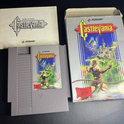 Castlevania Nintendo NES in box CIB