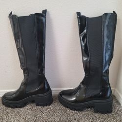 Boots/ Black/ Tall/7 1/2