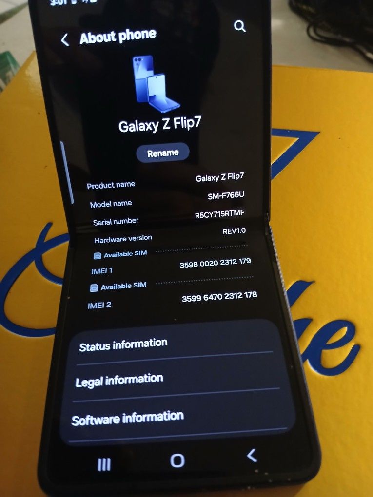 Galaxy Samsung Fold Z 7