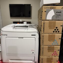Sublimation UNINET 550 White Toner Laser Printer + Pro RIP Software & Toner