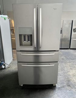 Whirlpool 4-Door Refrigerator Stainless Steel