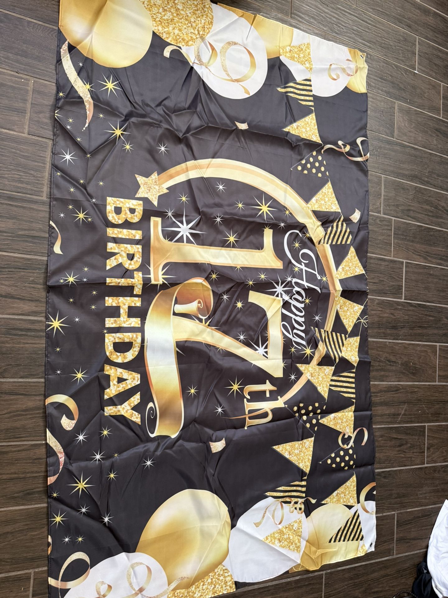 Happy Birthday 17 Banner 