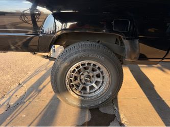 Toyota wheels and tires 🛞. 2 tires good condition other 2 not