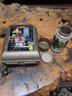 Power Ranger Lunch Box with drink container