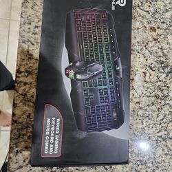 RunMus Gaming Key Board And Mouse