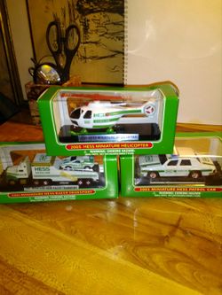 Hess minis 2001,2003,and2005