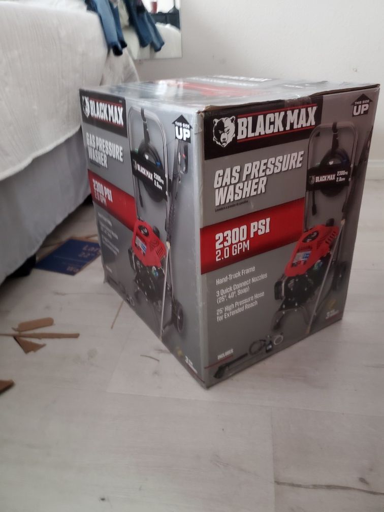 Black max pressure 2024 washer 3200 psi