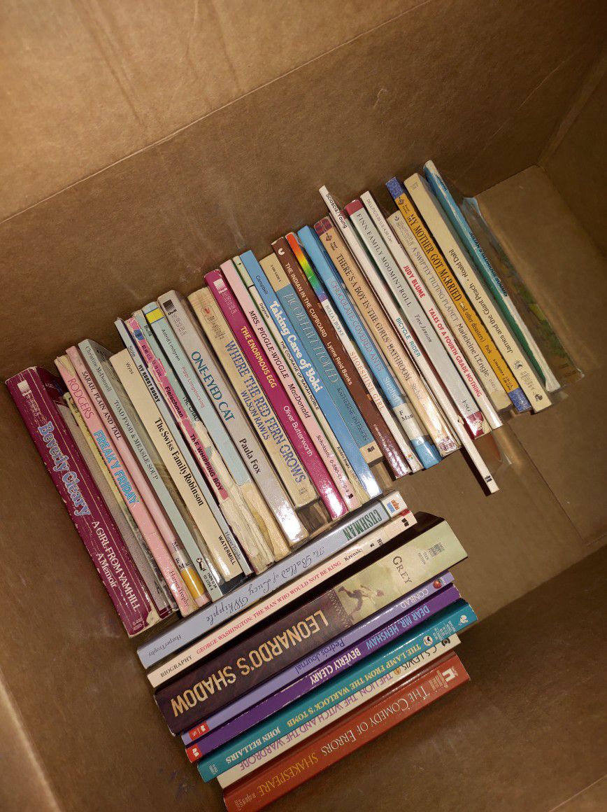 Free boxes Of Books