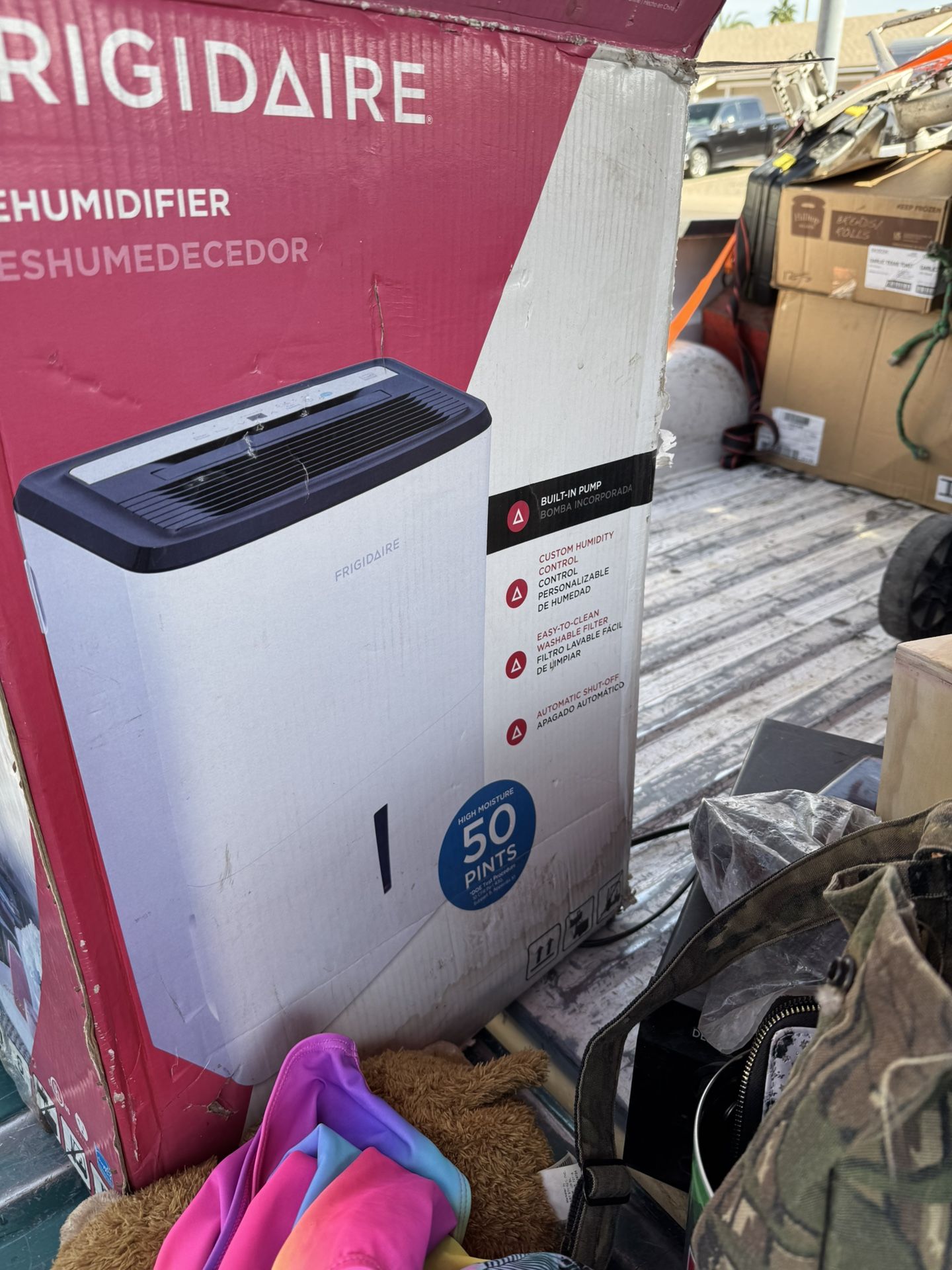 Frigidaire portable dehumidifier