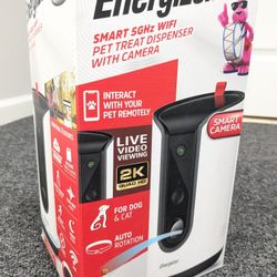 Energizer SMART Pet-Treat Dispenser with 2K Camera 
