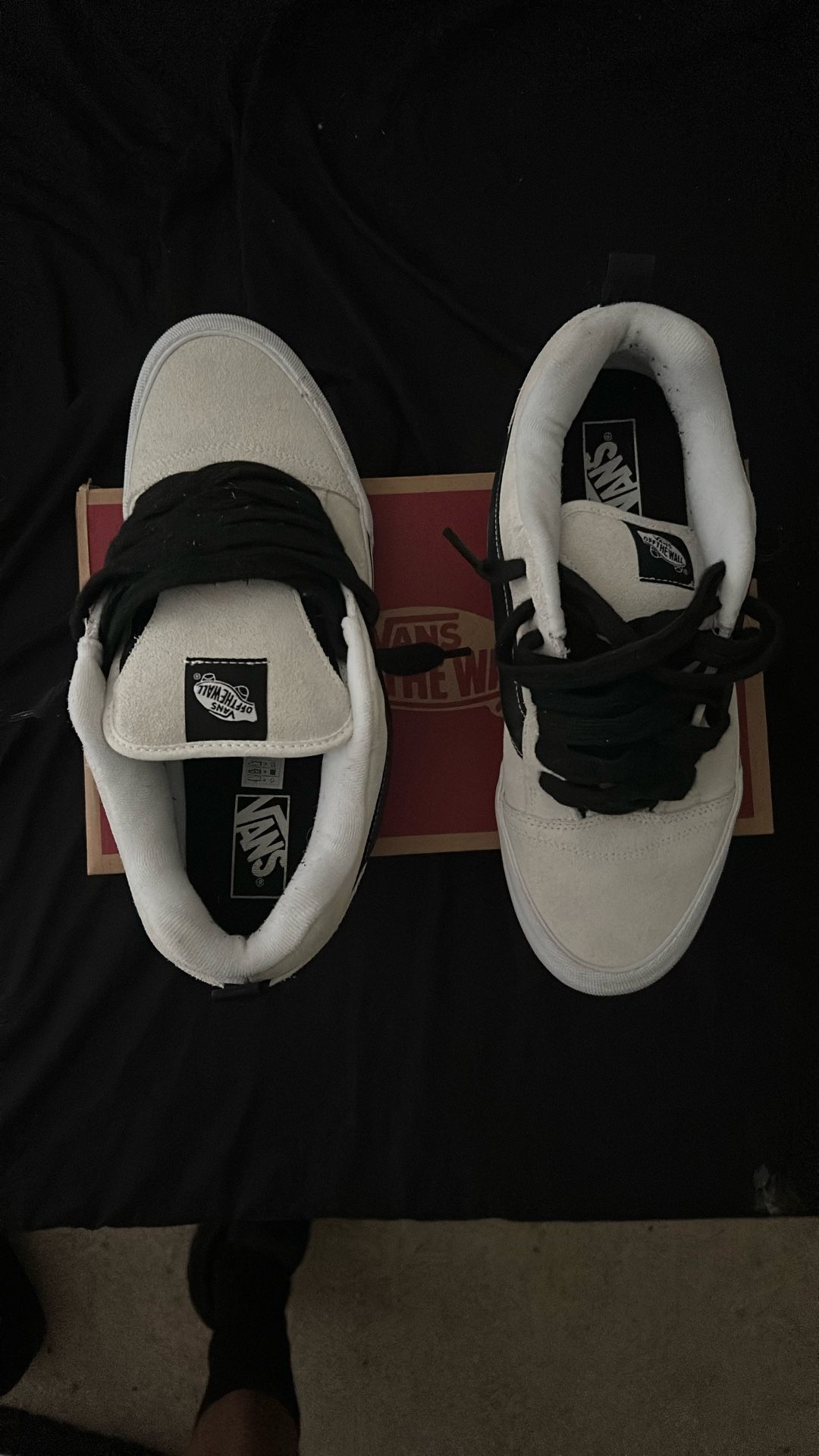 Knu School Vans Suede White