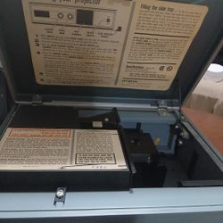 Vintage slide projector