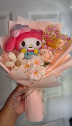 My Melody Mini Bouquet 💐Birthday Gift, Graduation Gift💐