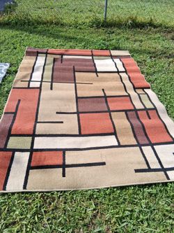 LOTS OF VERY NICE 5 BY 7 AREA RUGS