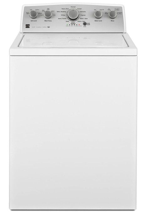 Kenmore 28" Top-Load Washer with Triple Action Agitator and 4.2 Cubic Ft. Total Capacity, White