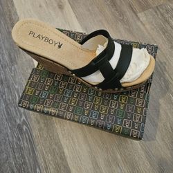 Playboy Paige Wedge Womans Shoe