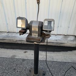 Craftsman Pedestal Stand Base Grinder Wood Metal Tool Tools Made In U.S.A.