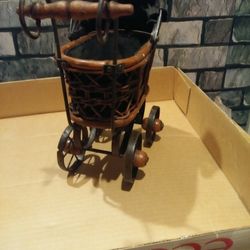 Vintage doll carriage