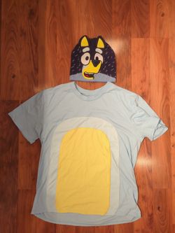 Bluey Costume, Adult Men Large