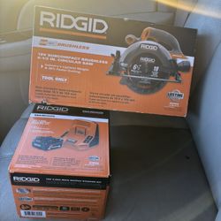 New Ridgid Skill saw