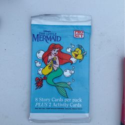 1991 Disney “The Little Mermaid” Trading Cards