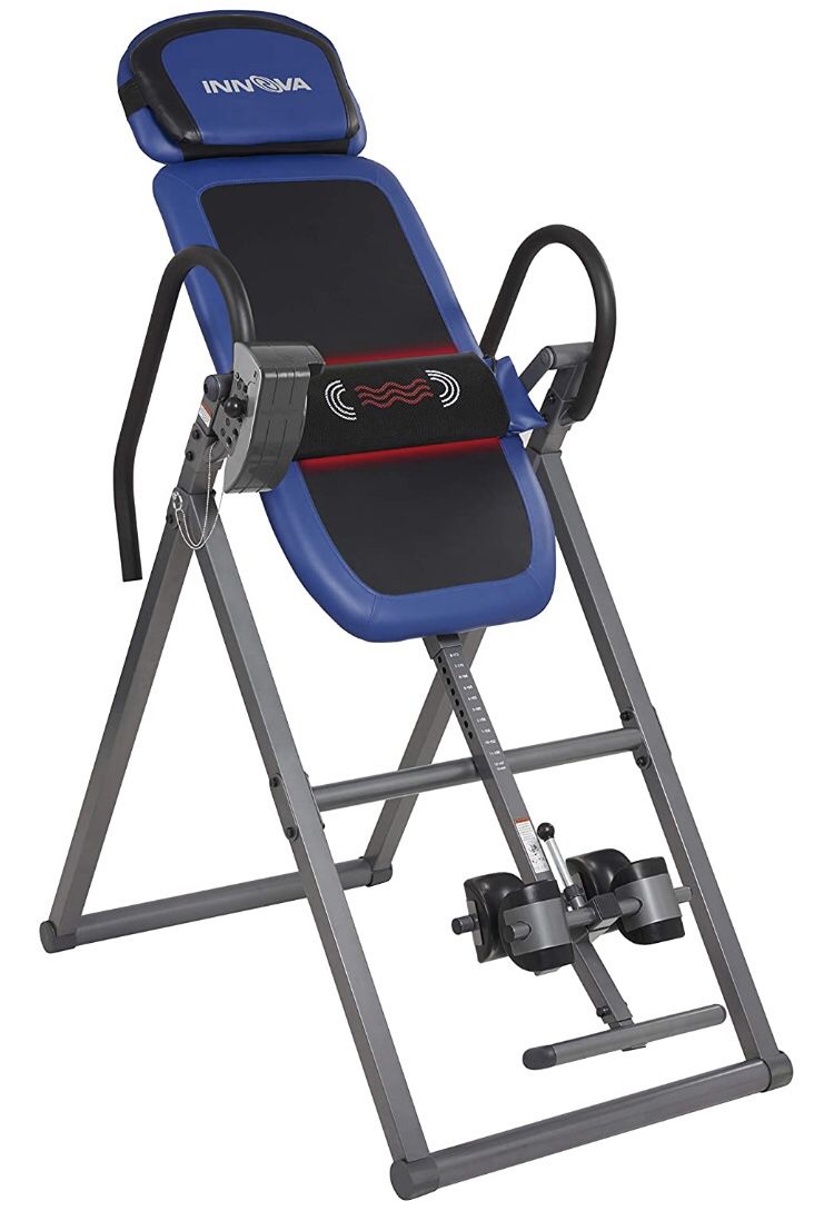 Innova Health and Fitness ITM4800 Advanced Heat and Massage Therapeutic Inversion Table