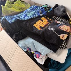 Two large Boxes Full Of Men clothing