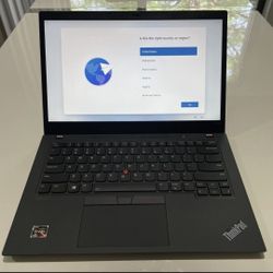 ThinkPad T14 Gen 2 AMD Ryzen 5 32GB RAM 256GB SSD Touchscreen