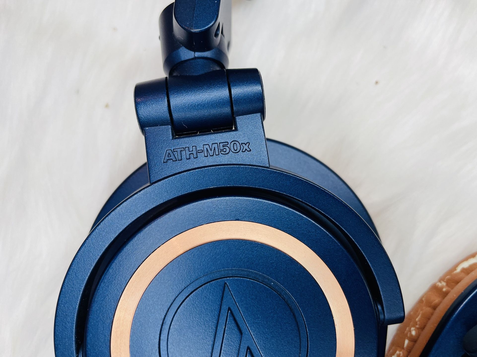 Audio Tecnica ATH M50X Headphones Limited Edition Blue