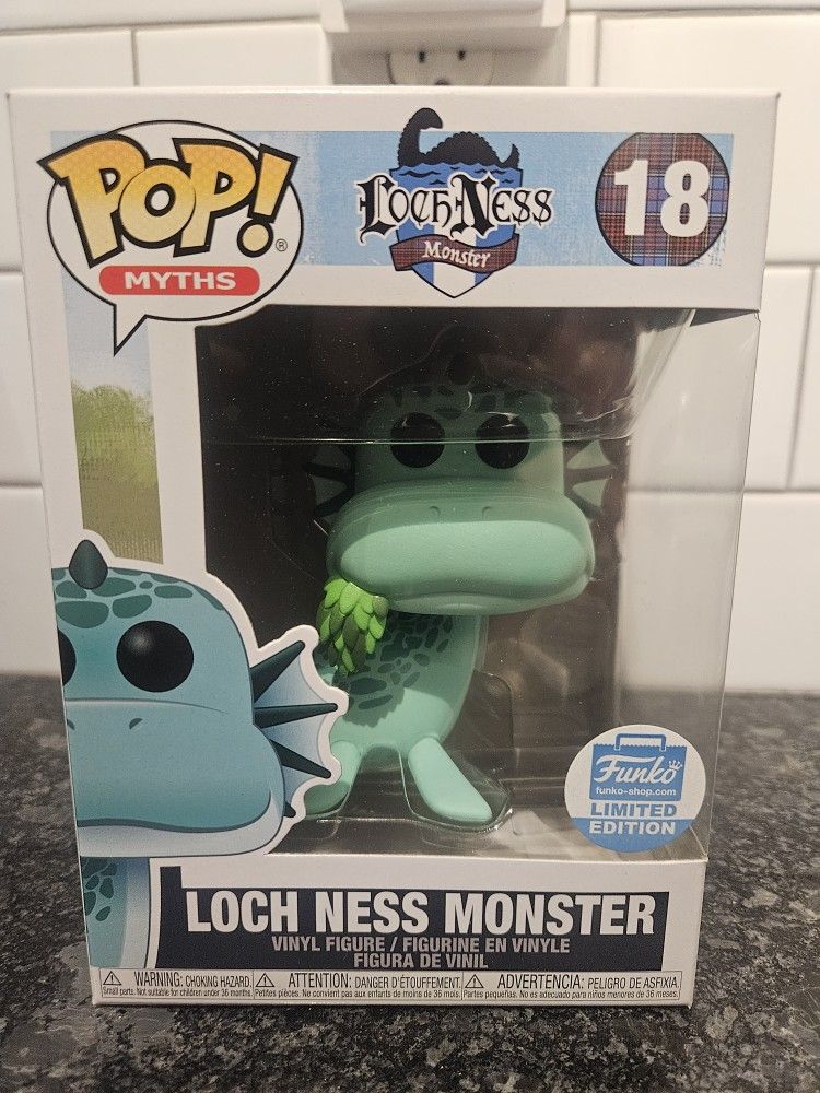 LOCH NESS MONSTER FUNKO EXCLUSIVE MYTHS EDITION