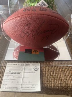Pelota firmada